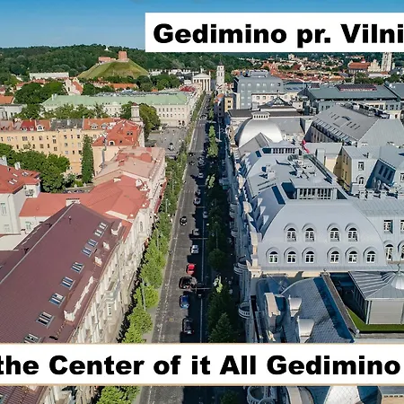 Cohost I New Gedimino Ave W- Ac, In The Center Of It * Vilnius